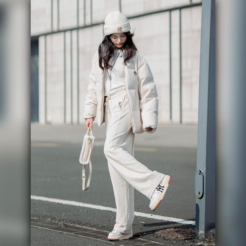 MLB官方 运动套装男鞋女鞋情侣羽绒服针织长裤户外绒线帽四件套,运动服/休闲服装,运动套装,淘宝优惠券,粉丝福利购,淘宝优惠卷