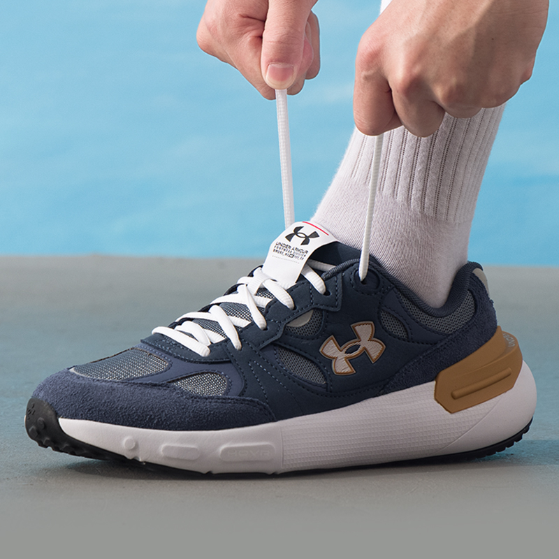 UA安德玛轻便跑步鞋男鞋女鞋秋季新款健身训练鞋低帮慢跑运动鞋子
