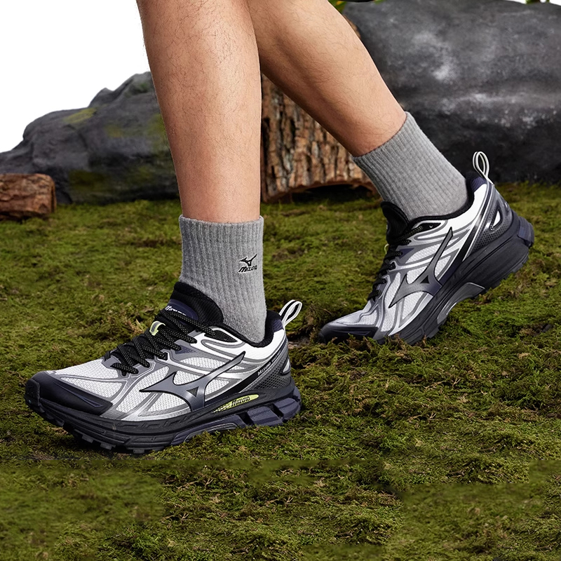 Mizuno美津浓25新款春秋防泼水缓震回弹跑步鞋轻野鞋 HALO MIX TL