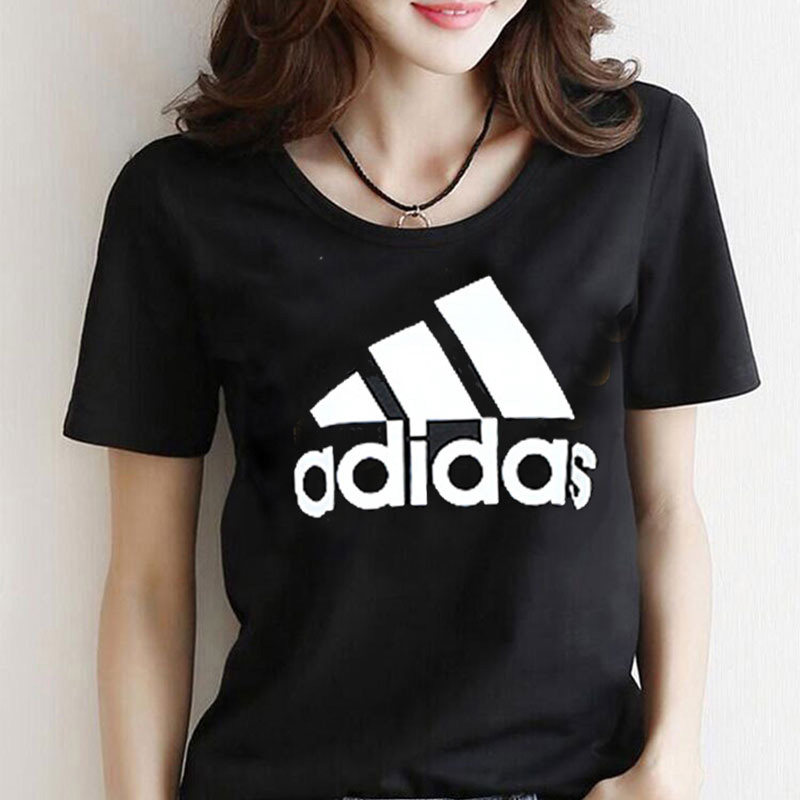 阿迪达斯短袖女装2026夏季新款官方正品运动服圆领t恤休闲半袖女