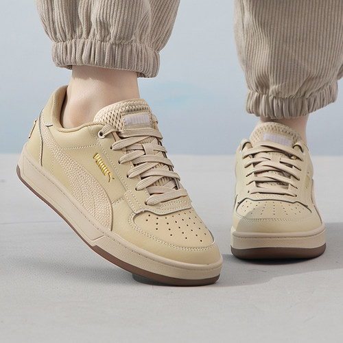 PUMA彪马板鞋男鞋女鞋2025冬季卡其色情侣厚底休闲鞋运动鞋395082