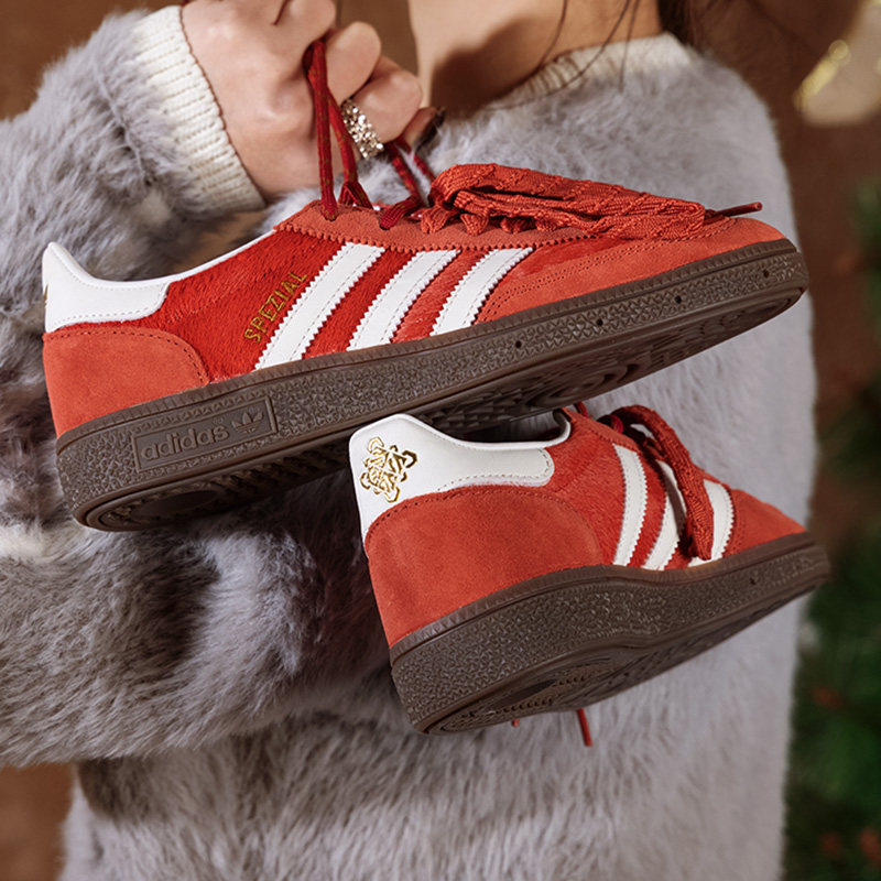 阿迪达斯三叶草经典休闲鞋男女鞋新年款德训鞋复古运动鞋T头板鞋