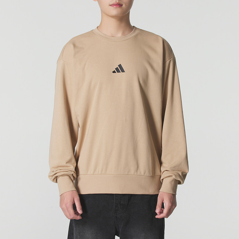 阿迪达斯Adidas官方卫衣男装25秋季新款正品运动服套头衫休闲长袖