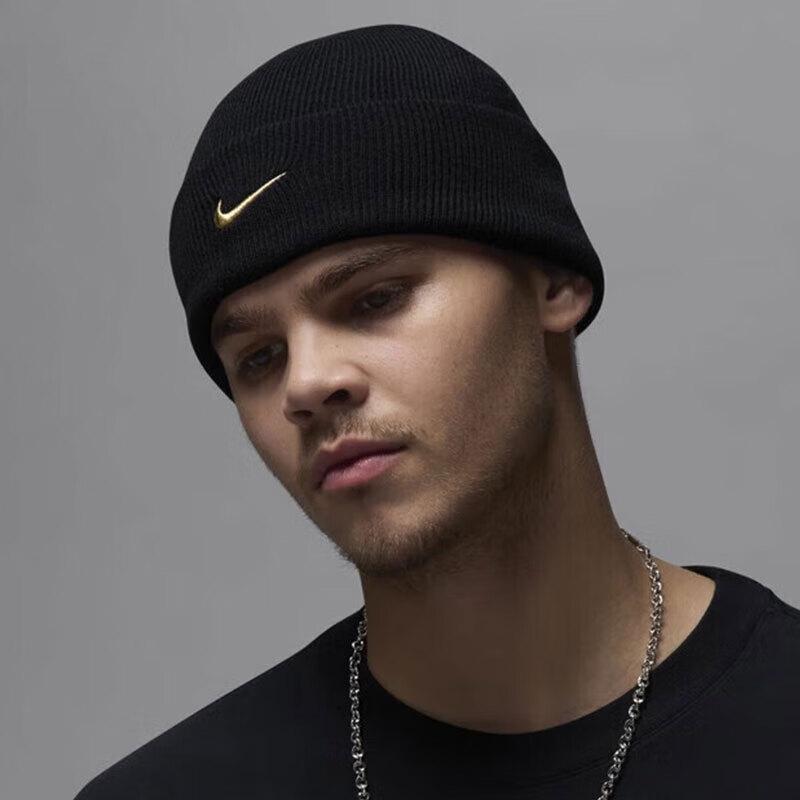 耐克帽子毛线帽男女帽灵蛇迎新25春季新年款针织休闲帽保暖绒线帽