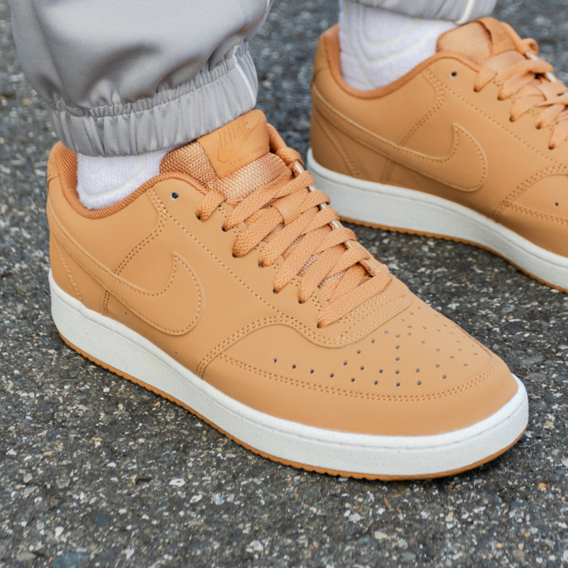耐克官方正品男鞋25冬季新款小麦色板鞋复古低帮休闲运动鞋HJ4031