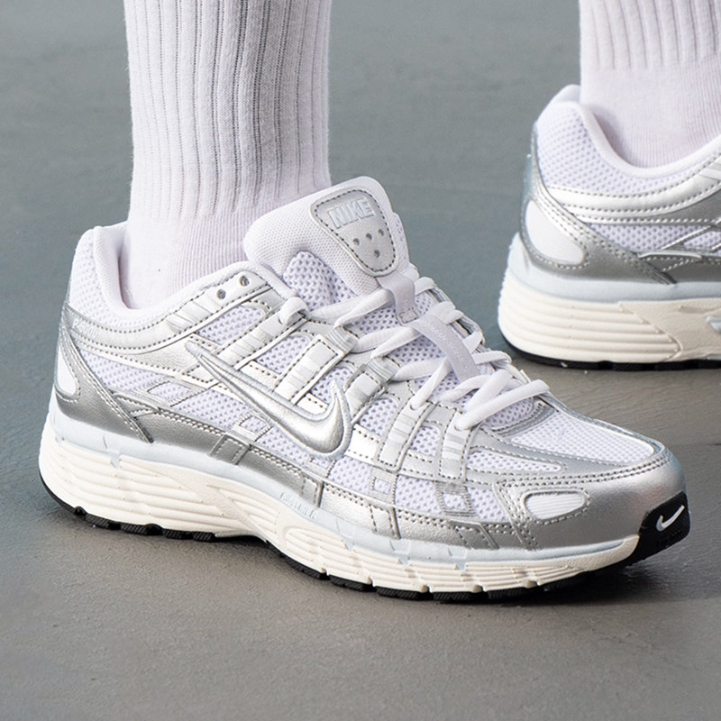 耐克正品女鞋 2025冬季新款透气运动鞋轻便P6000老爹鞋鞋BV1021