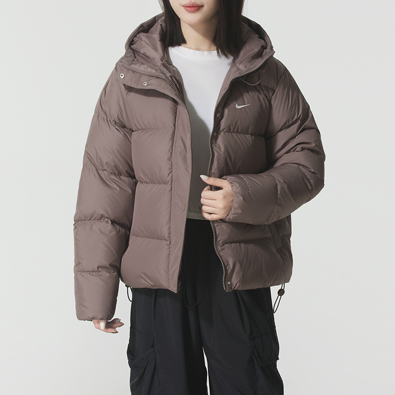 耐克羽绒服女装2025新款秋冬保暖运动服时尚户外防风休闲羽绒外套