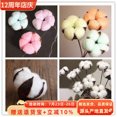 木棉自制真的干花束diy材料包