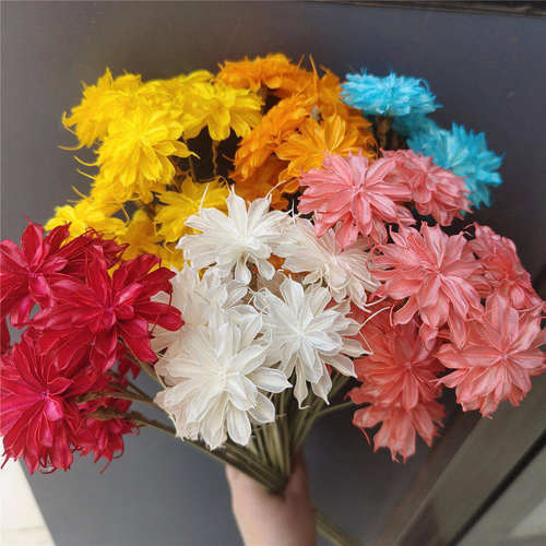 昙花干花手工花家居装饰