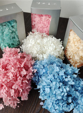 安娜小叶绣球花20克/盒永生花材干花保鲜花 生日情人节婚礼礼品