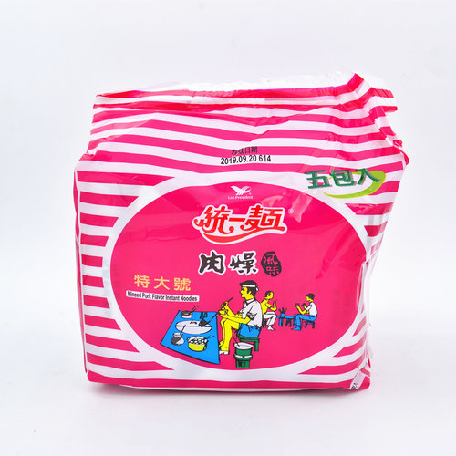 包邮台湾进口统一肉燥面米粉鲜虾面肉骨茶葱烧牛肉泡面5合一