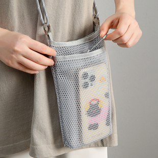 便携小斜挎手机包女2025新款散步专用装放手机的袋子轻便随身挂包