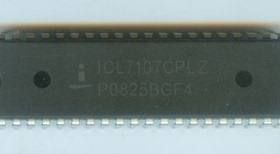 ICL7107CPL 数字 液晶/ LED显示A / D转换器全新原装进口