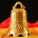 纯铜八仙法器寺庙铜钟摆件八宝铜铃铛挂件平安钟家居门饰