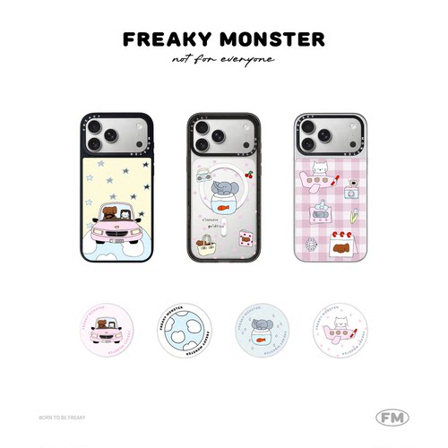 FM & Mollyrich · 春日出游 · 联名系列手机壳