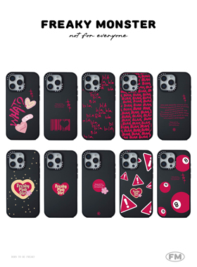 Freaky Monster · 粉色预警 · 系列手机壳