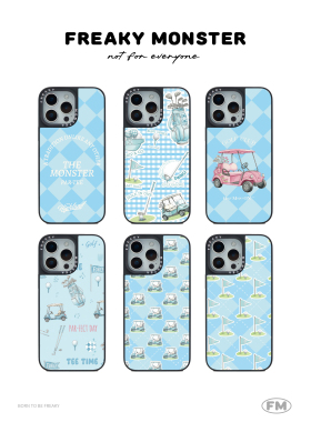 Freaky Monster · 高球怪乐部 · 蓝色系列手机壳