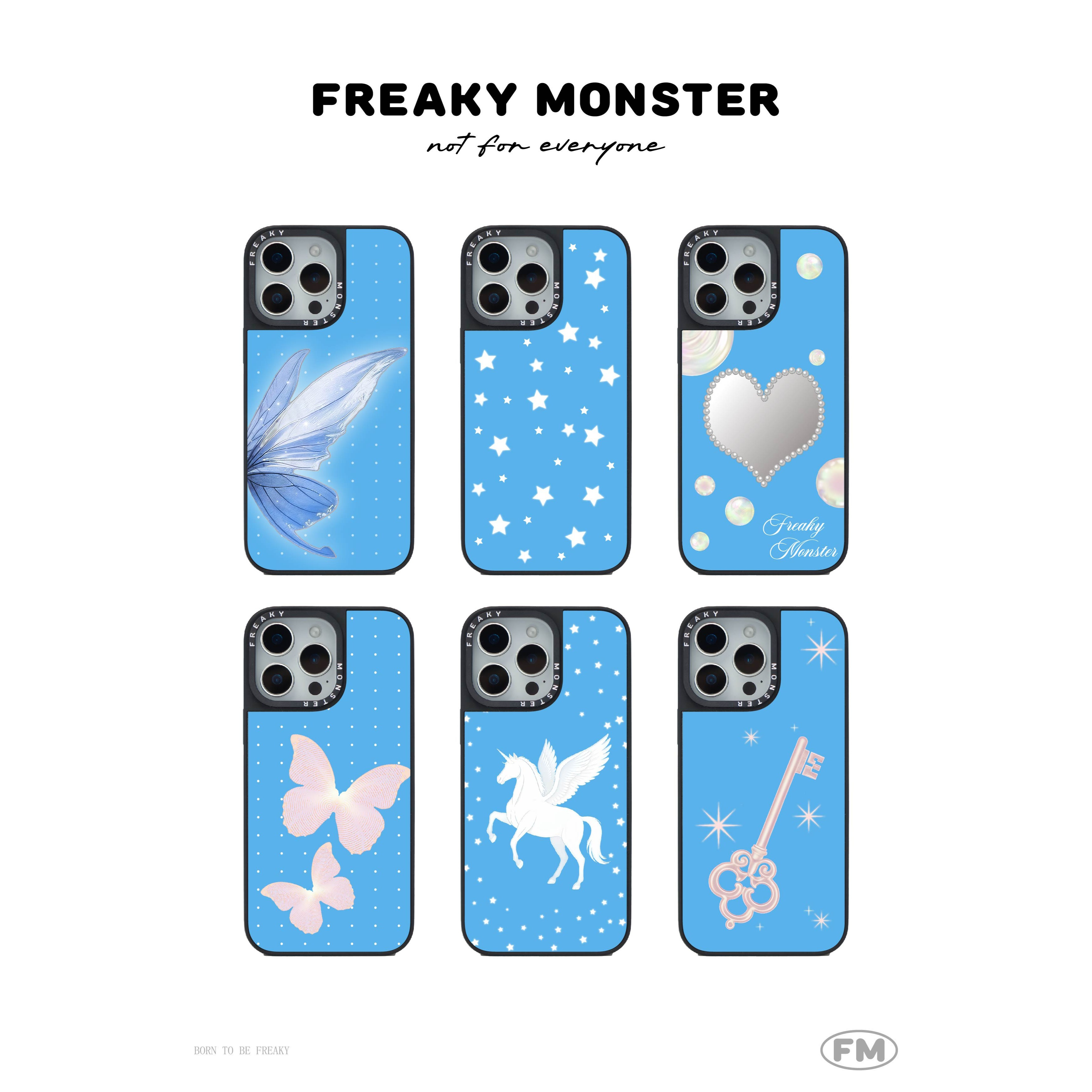 FM·奇幻梦境·蓝手机壳