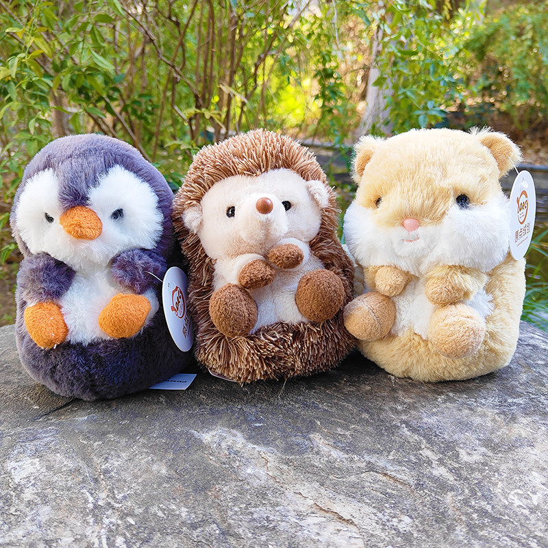原点绒创崽崽系列豆袋公仔仓鼠企鹅刺猬可爱软萌掌中宝女生日礼物,玩具/童车/益智/积木/模型,毛绒/玩偶/公仔/布艺类玩具,淘宝优惠券,粉丝福利购,淘宝优惠卷