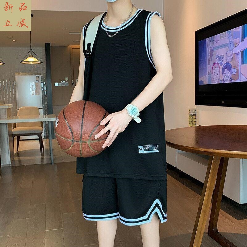 男服运动套装无袖背心篮球