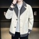 新款 休闲高级设计感工装 男士 领英伦风时尚 外套 夹克上衣西装 春秋季