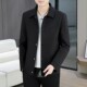茄克衫 春秋季 潮流高端百搭纯色薄款 商务休闲夹克男士 外套 2026新款