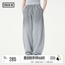 INXX渐变喷色休闲卫裤男小众设计感美式宽松香蕉阔腿裤