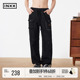 INXXStandby 女 复古高街直筒长裤 原色束脚牛仔裤 男潮牌美式