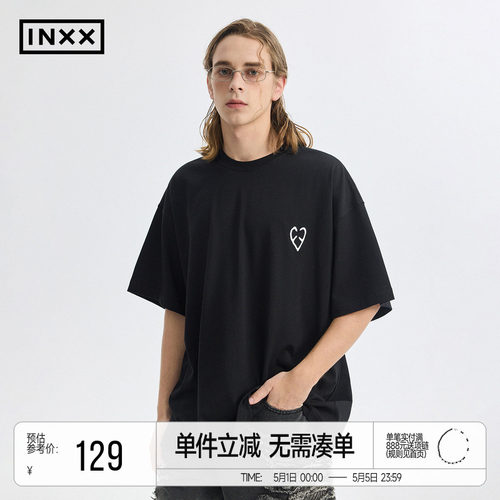 INXXALLPICK基础短袖T恤