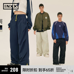 闊腿傘兵工裝 女 Standby 美式 男復(fù)古抽繩可調(diào)節(jié)休閑褲 INXX 褲