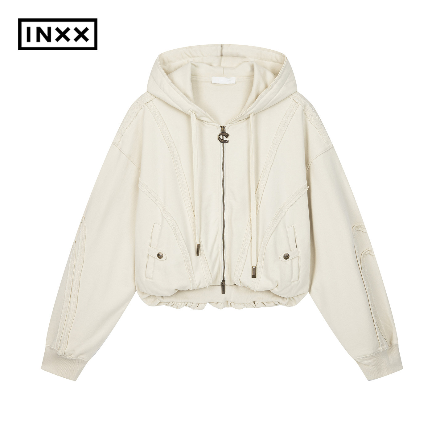 INXX绣花开衫卫衣女款XWF3101177