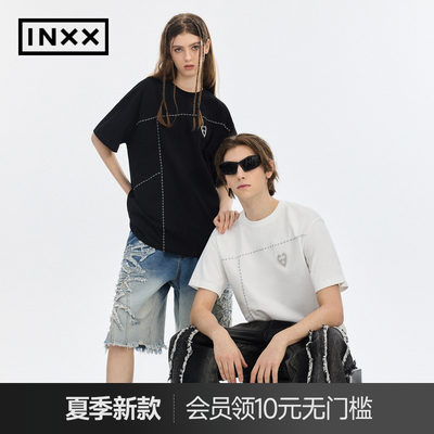 INXX简约短袖T恤休闲男女同款