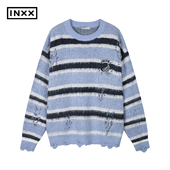 INXX五针芝麻底提花套头针织衫 男女同款 XSF3061429