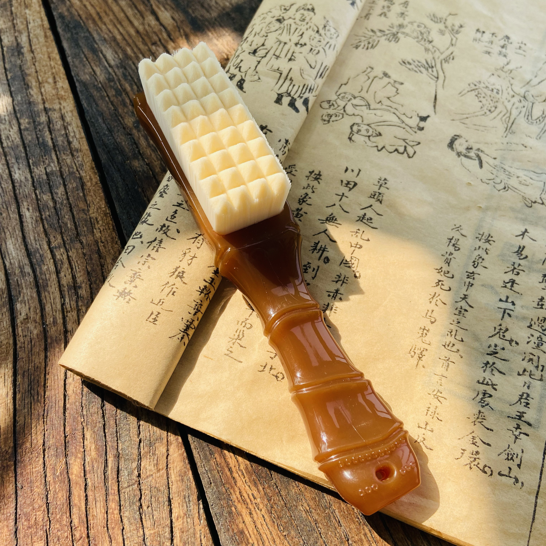 文玩刷子万毛刷软毛核桃刷专用刷串神器金刚菩提刷子手串毛刷