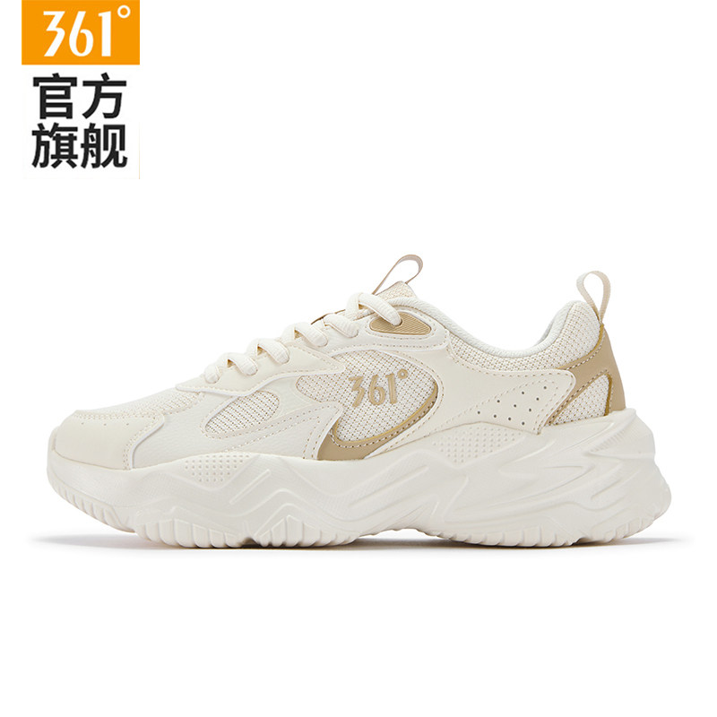 361女鞋运动鞋网面透气轻便厚底