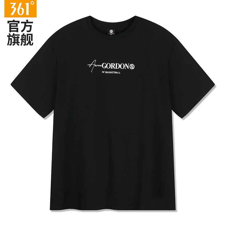 361运动t恤男宽松透气休闲圆领