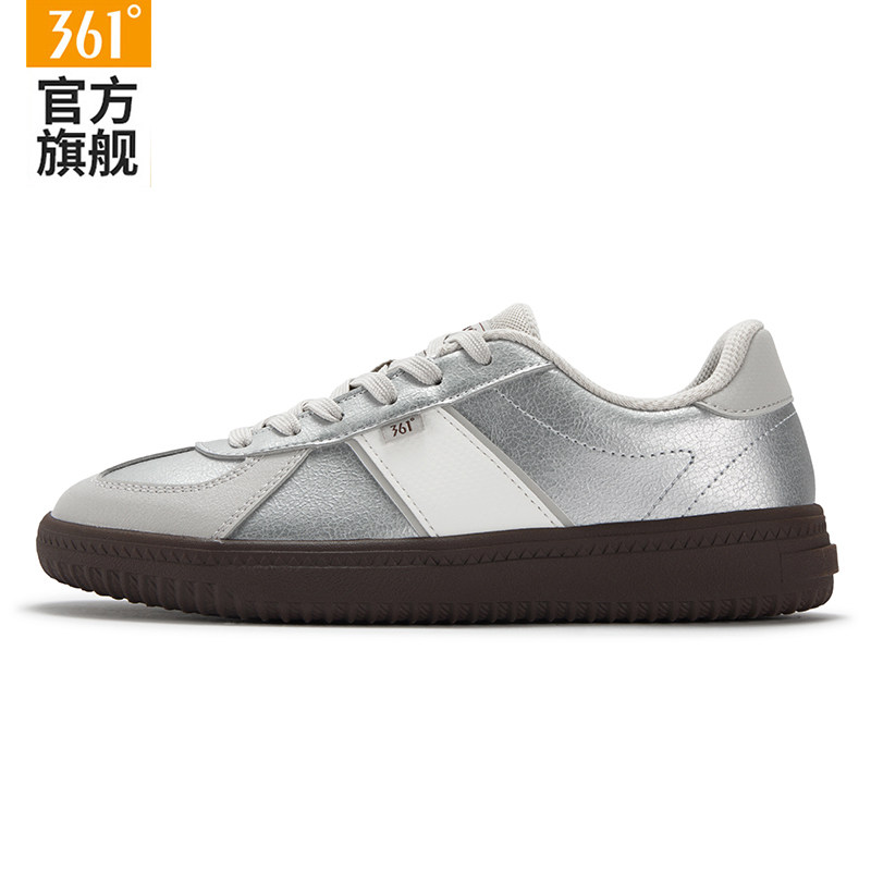 361运动鞋女鞋2026夏季新款轻便软底皮面休闲鞋女士防水百搭板鞋