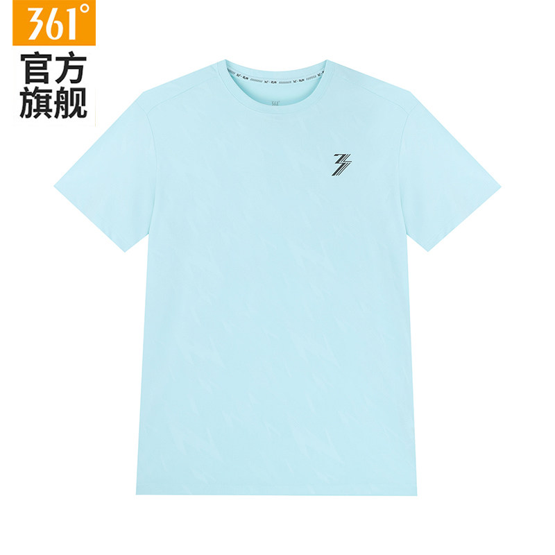 361运动T恤男透气速干圆领跑步