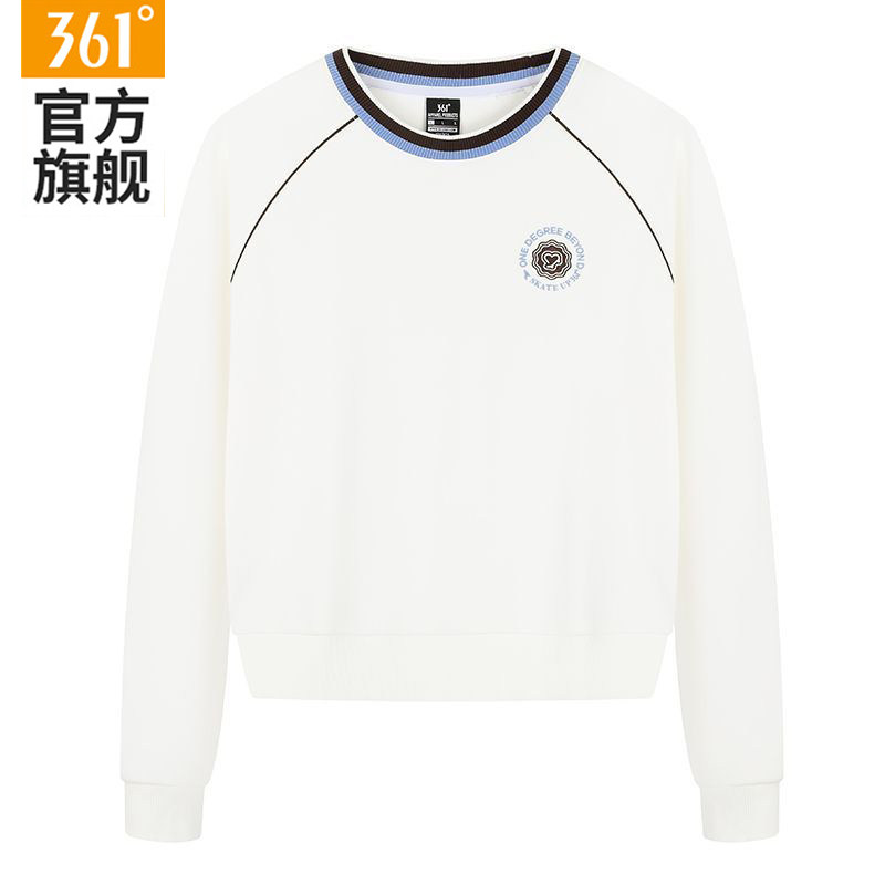 361运动卫衣女士插肩袖圆领宽松