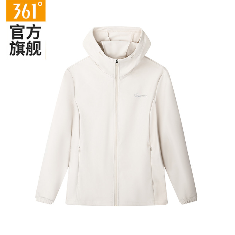 361运动外套女款连帽针织单风衣