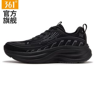361女鞋运动鞋2026春夏新款网面轻便跑步鞋女款黑色透气百搭跑鞋
