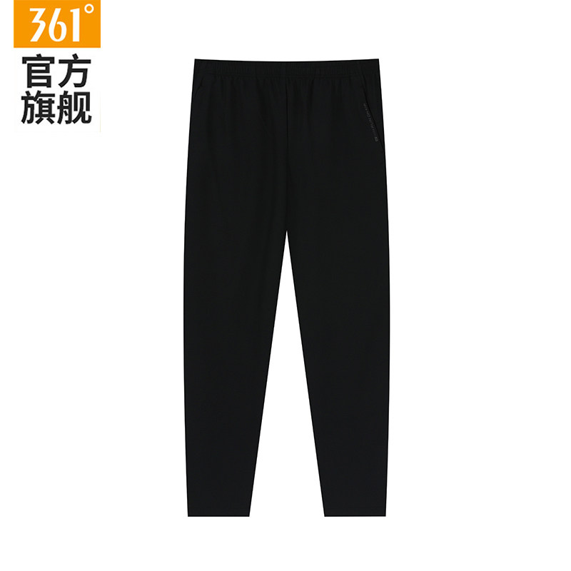 361运动裤男裤2026夏季新款透气薄款直筒长裤男款黑色百搭休闲裤