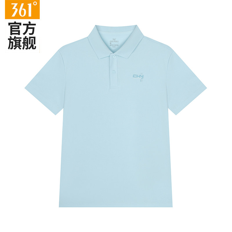 361运动t恤女2026夏季新款透气Polo衫休闲百搭上衣翻领短T恤女款