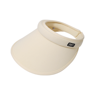 361户外遮阳帽女防紫外线遮脸遮阳大帽檐太阳帽防晒贝壳空顶帽子