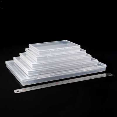 证件收纳盒 A6 B6 A5 B5 A4 纸包装盒票据重要文件长方扁透明收纳