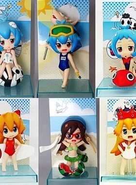 【现货】日版 EVA 绫波丽明日香真波希 J赏 海水浴 卡片手办盒蛋