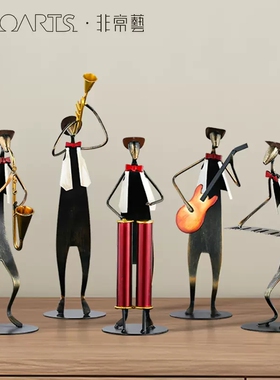TOOARTS轻奢乐队芭蕾舞人物高档摆件客厅样板房桌面家居装饰礼品A