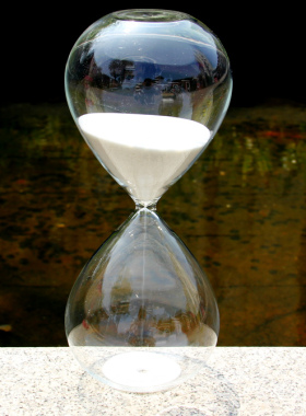 玻璃分钟招财客厅沙漏创意摆件