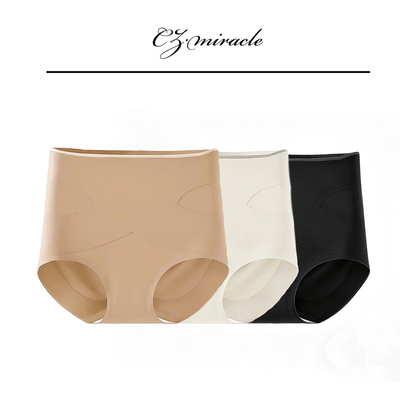 【无痕S型】“桑蚕丝”/高腰收腹内裤 JZ-4569c
