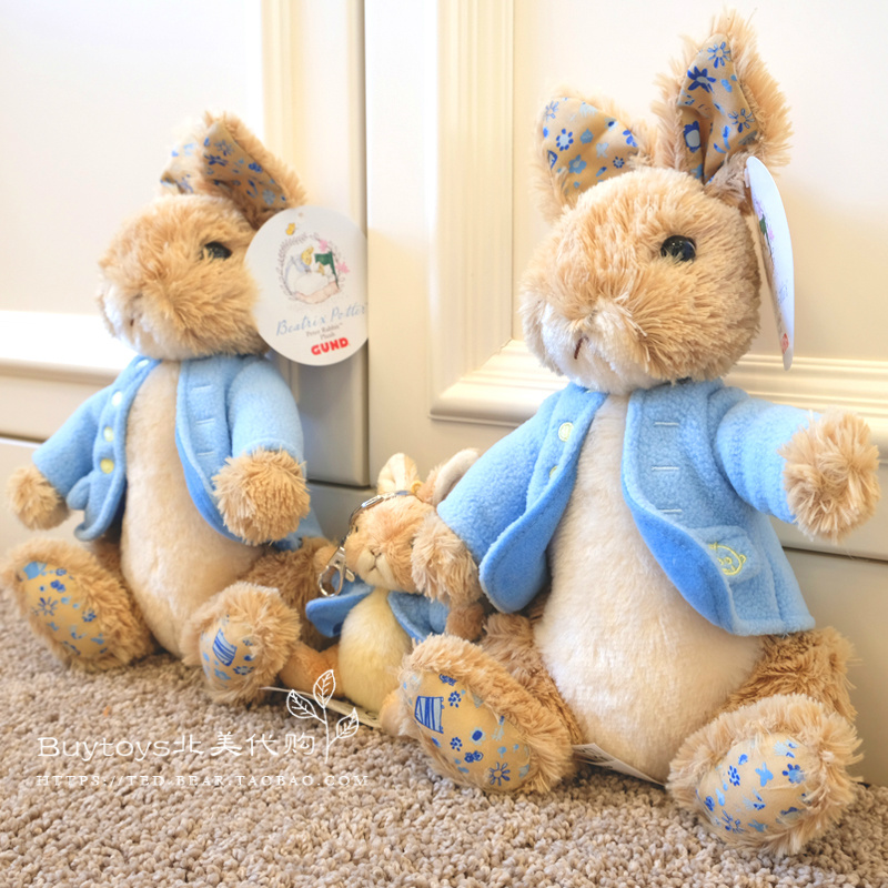 官方正版公仔毛绒玩具GUND彼得兔
